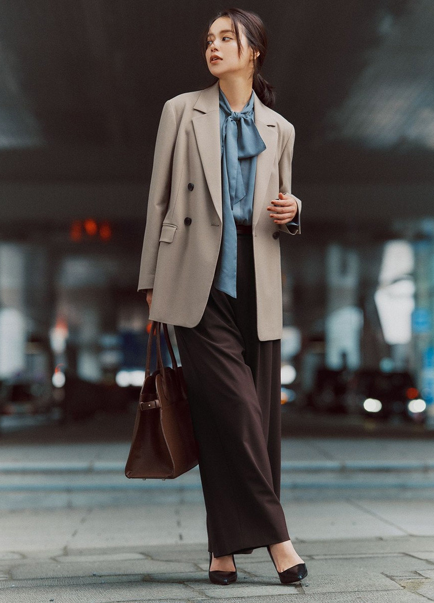 雙排釦西裝外套